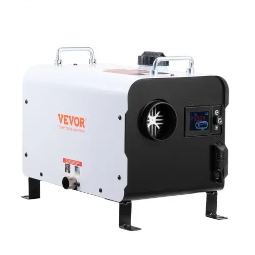 VEVOR 5-8KW Dieselheizung 12 V / 24 V All in One Diesel-Luftheizung mit Bluetooth-App-Steuerung & Fernbedienung & Anzeigebildschirm & CO-Alarm, schnell aufheizende tragbare Dieselheizung für Fahrzeuge – Bild 9