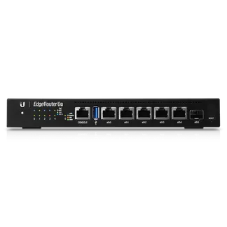 Ubiquiti EdgeRouter 6-Port with PoE, ER-6P Ubiquiti EdgeRouter 6-Port with PoE, ER-6P
