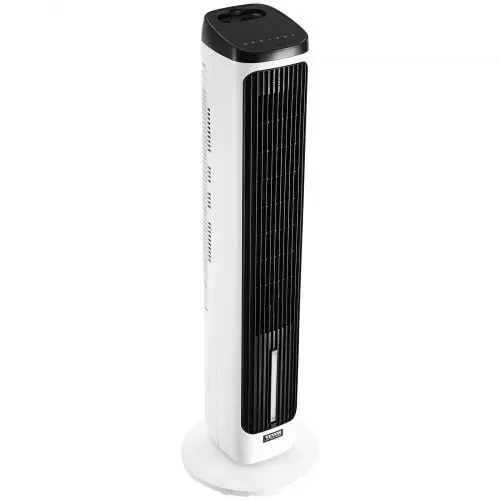 VEVOR Turmventilator, 7,1 m/s Geschwindigkeit, leiser Standventilator, 70° oszillierende Ventilatoren mit 9 Gang, 4 Modi, 24-Stunden-Timer, Fernbedienung, für Schlafzimmer, Büro, Zuhause – Bild 9