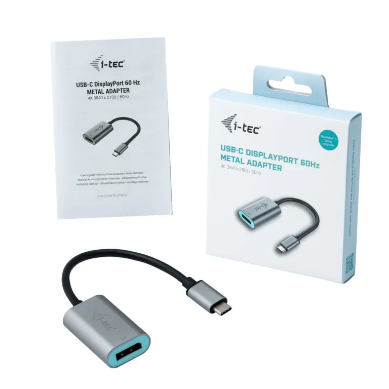 i-tec Metal USB-C Display Port Adapter 4K/60Hz – Bild 4