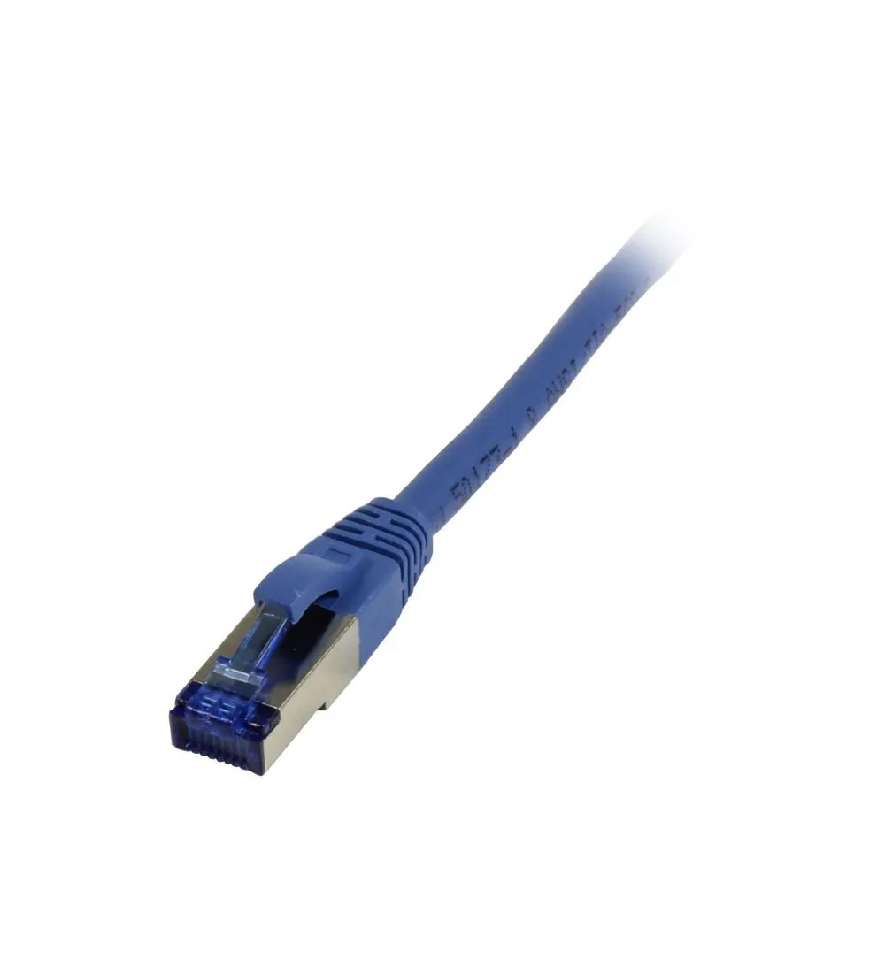 Patchkabel RJ45, CAT6A 500Mhz, 0.25m, blau, S-STP(S/FTP), TPE/LSZH(Superflex), AWG26, Synergy 21 Patchkabel RJ45, CAT6A 500Mhz, 0.25m, blau, S-STP(S/FTP), TPE/LSZH(Superflex), AWG26, Synergy 21
