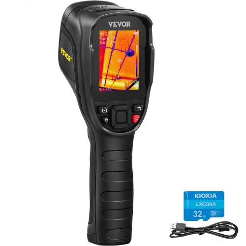 VEVOR Handheld Wärmebildkamera 240×180 IR-Auflösung Infrarotkamera Thermometer 40mK Thermografie Kamera -20-350°C Thermokamera CE zertifiziert Fehlersuche in HLK-Anlagen Identifizierung von Luftlecks VEVOR Handheld Wärmebildkamera 240×180 IR-Auflösung Infrarotkamera Thermometer 40mK Thermografie Kamera -20-350°C Thermokamera CE zertifiziert Fehlersuche in HLK-Anlagen Identifizierung von Luftlecks