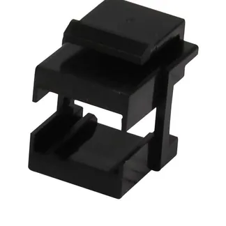 Keystone, Modul, Aufnahme für LWL-Kupplungen(LC), schwarz, Synergy 21, Keystone, Modul, Aufnahme für LWL-Kupplungen(LC), schwarz, Synergy 21,