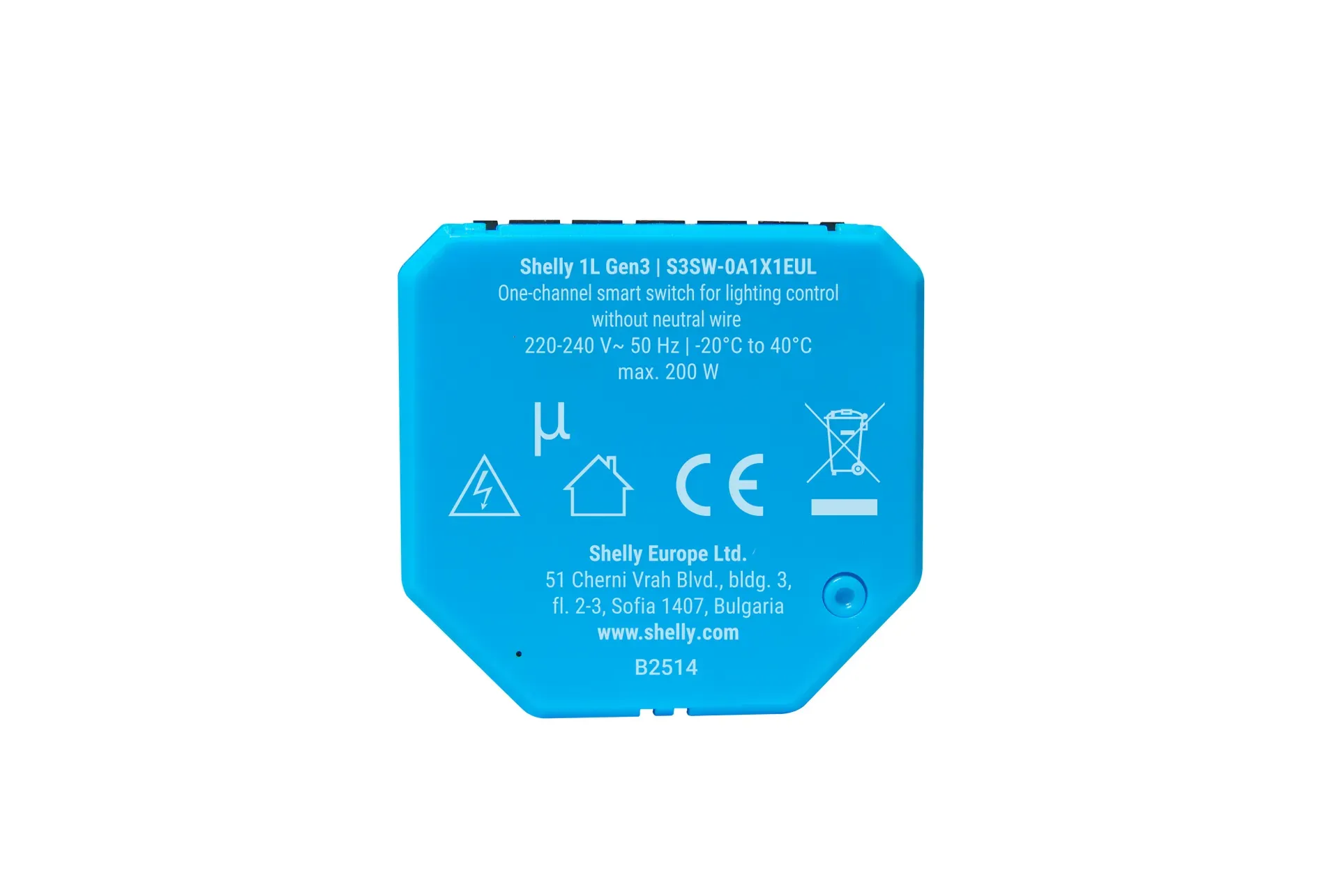 Shelly · Unterputz · "2L Gen3" · WLAN · BT – Bild 5
