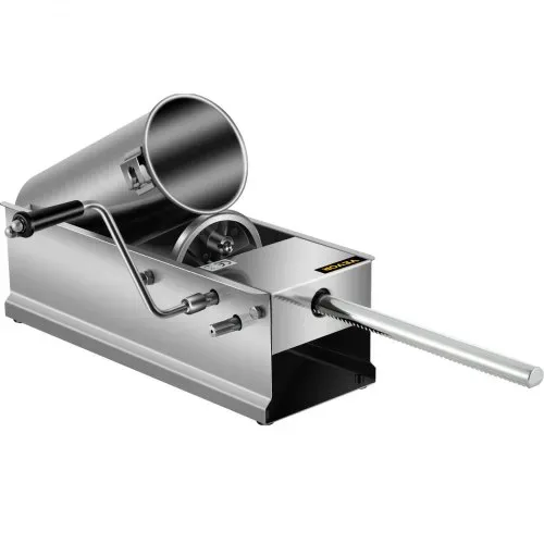 VEVOR Wurstfüller 5L Fleischwölfe Wurstmaschine Wurstfüllmaschine Horizontal Edelstahl Wurstspritze – Bild 10