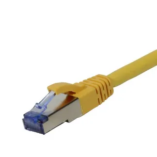 Patchkabel RJ45, CAT6A 500Mhz, 5m, gelb, S-STP(S/FTP), AWG27, LSZH, Synergy 21 Patchkabel RJ45, CAT6A 500Mhz, 5m, gelb, S-STP(S/FTP), AWG27, LSZH, Synergy 21
