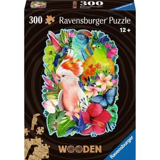 Wodden Puzzle Exotische Vögel Wodden Puzzle Exotische Vögel