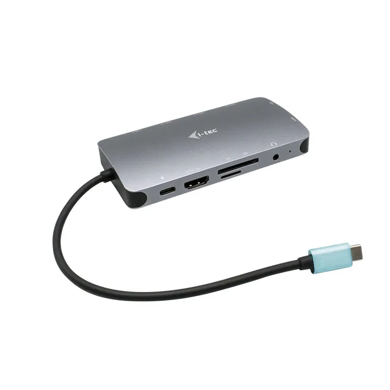 i-tec Metal USB-C Travel Nano Dock HDMI/VGA with LAN + Power Delivery 100 W i-tec Metal USB-C Travel Nano Dock HDMI/VGA with LAN + Power Delivery 100 W
