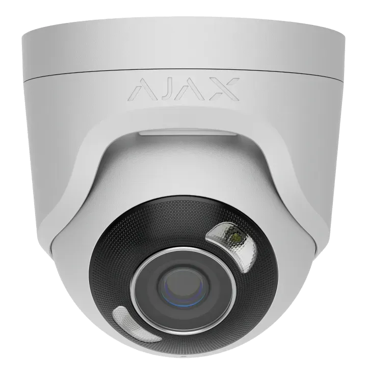 AJAX Baseline Surveillance • TurretCam • HL (8 Mp/4 mm) • White AJAX Baseline Surveillance • TurretCam • HL (8 Mp/4 mm) • White