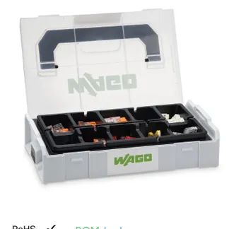 Wago Verbindungsklemmen Set L-BOXX® Mini Serie 221, 2273, 224 Wago Verbindungsklemmen Set L-BOXX® Mini Serie 221, 2273, 224