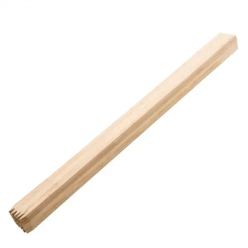 VEVOR Holzpfähle, 25 Stk. 17,53x12,7x1219,2 mm Holzpflöcke, Holzpfosten mit scharfer Spitze, Zaunpfähle aus Tannenholz, Wegweiser für Schlammzäune, Hinterhofbegrenzungen, Grundlinien – Bild 8