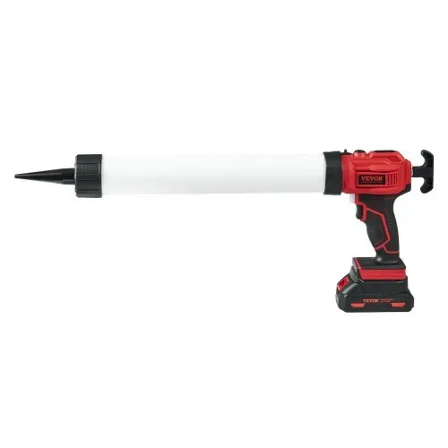 VEVOR Akku-Kartuschenpistole Kartuschenpresse Silikonpistole (20 V, für 600 ml-Kartuschen, bis zu 270 kg, 4-Gang einstellbare Drehzahl, Inkl. Akku und Ladegerät) Kompatibel mit Acrylsäure, Klebstoffe – Bild 10