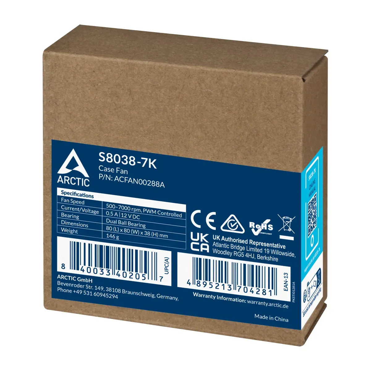 ARCTIC S8038-7K - 80 mm Server-Lüfter – Bild 6
