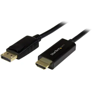 StarTech.com 2m DisplayPort auf HDMI Konverterkabel – 4K StarTech.com 2m DisplayPort auf HDMI Konverterkabel – 4K