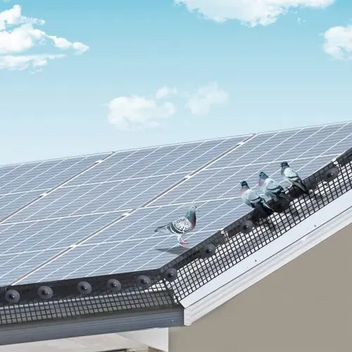 VEVOR Vogelschutz für Solarmodule, 20,3 x 30,5 m, Taubenabwehr Solaranlagengitter mit 50 Reifendrähten, Solarmodul-Schutz mit rostfreier PVC-Beschichtung, 12 mm Drahtrollengeflecht – Bild 7