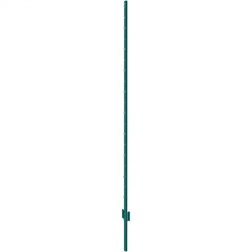 VEVOR 6 Fuß Zaunpfosten, 10er-Pack T-Pfosten Hochleistungs-Zaunpfosten aus Metall, stabile Zaunpfähle aus Stahl für Gartenhof, Rasen, Bauernhöfe und Maschendrahtzäune im Freien, grün – Bild 9