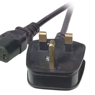 Netzkabel 230V UK-Stecker/Kaltgeräte IEC-C13(Buchse), 1.8m,Black Netzkabel 230V UK-Stecker/Kaltgeräte IEC-C13(Buchse), 1.8m,Black