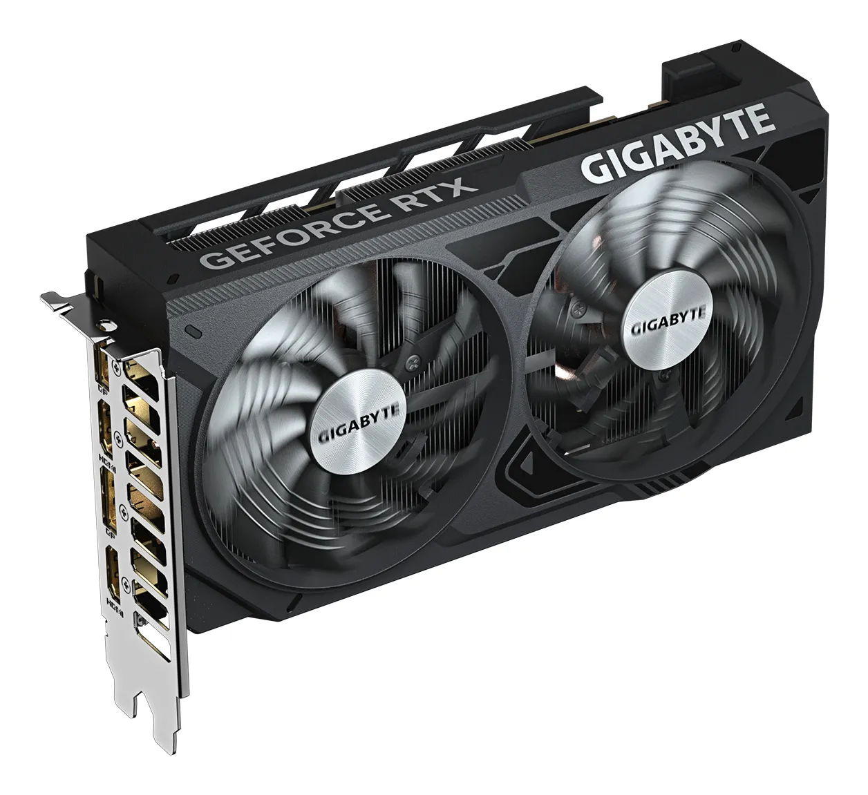 GIGABYTE GeForce RTX 5050 WINDFORCE OC V2 8G Grafikkarte - 8GB GDDR6, 128bit, PCI-E 5.0, 2572MHz Kerntakt, 2 x DP, 2 x HDMI, NVIDIA DLSS 4, GV-N5050WF2OCV2-8GD – Bild 5