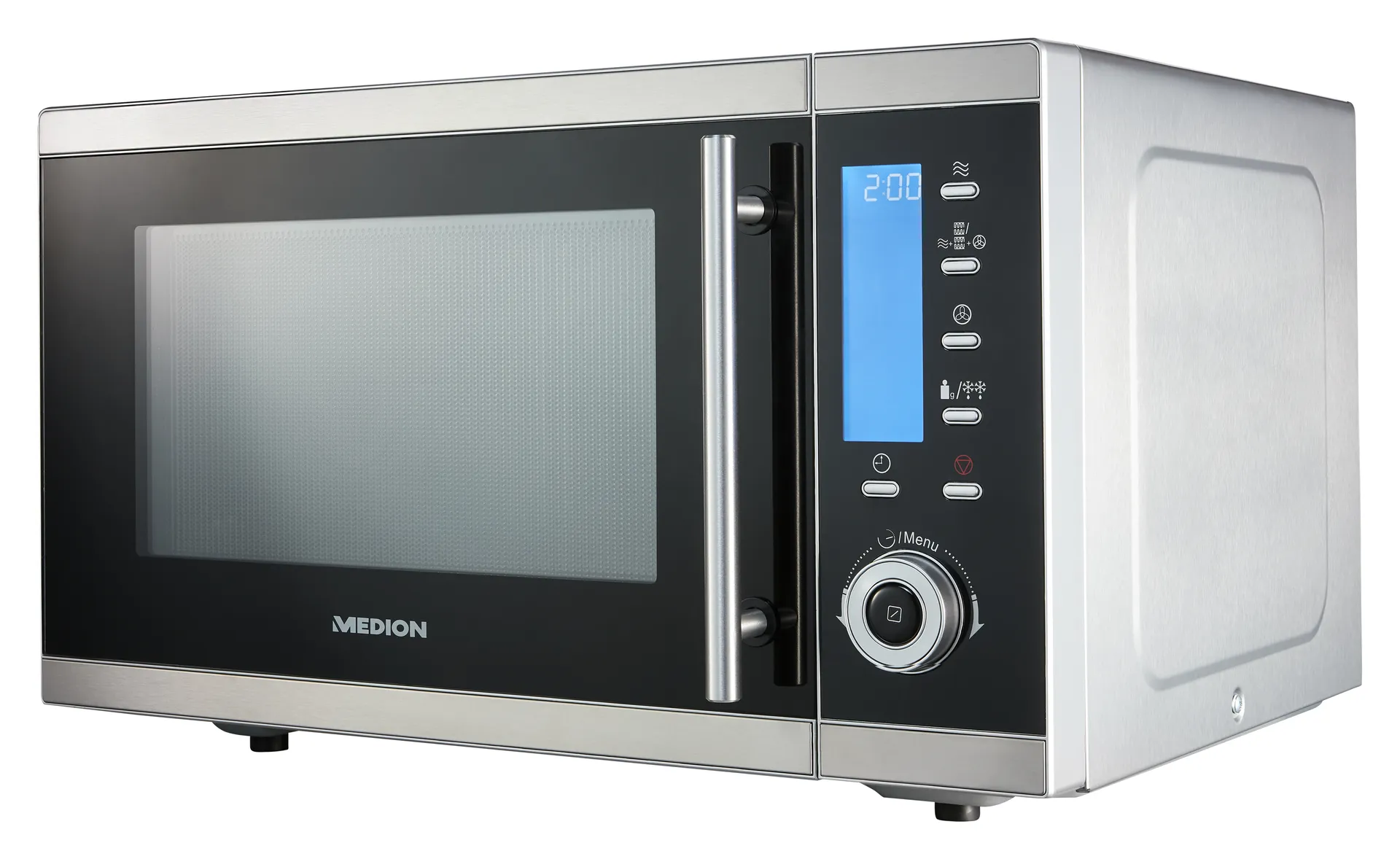 MEDION MD 15501 Schwarz, Edelstahl Kombi-Mikrowelle Arbeitsplatte 25 l 900 W – Bild 3