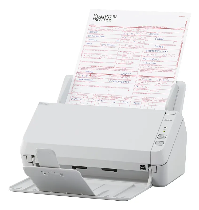 Ricoh SP-1130N ADF-Scanner 600 x 600 DPI A4 Grau – Bild 4