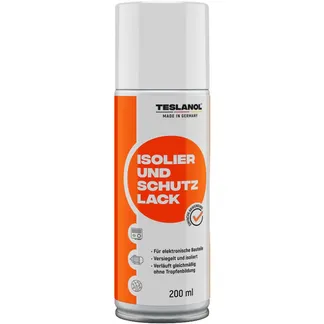 TESLANOL Isolier- und Schutzlackspray, 200ml-Dose TESLANOL Isolier- und Schutzlackspray, 200ml-Dose