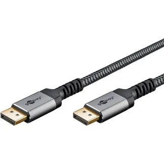 Plus DisplayPort 2.0/2.1 Kabel, 8K @ 144Hz, 54 Gbit/s Plus DisplayPort 2.0/2.1 Kabel, 8K @ 144Hz, 54 Gbit/s