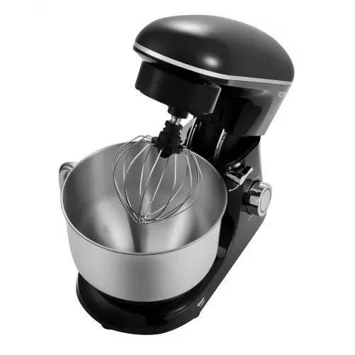 VEVOR KüchenmaschineTeigmixer 1400 W 5,68 L Küchenmaschine mit kippbarem Kopf Edelstahlschüssel Knethaken Schneebesen Schaber, Haushalts-Küchenmaschine zum Backen und Mixen, schwarz – Bild 10