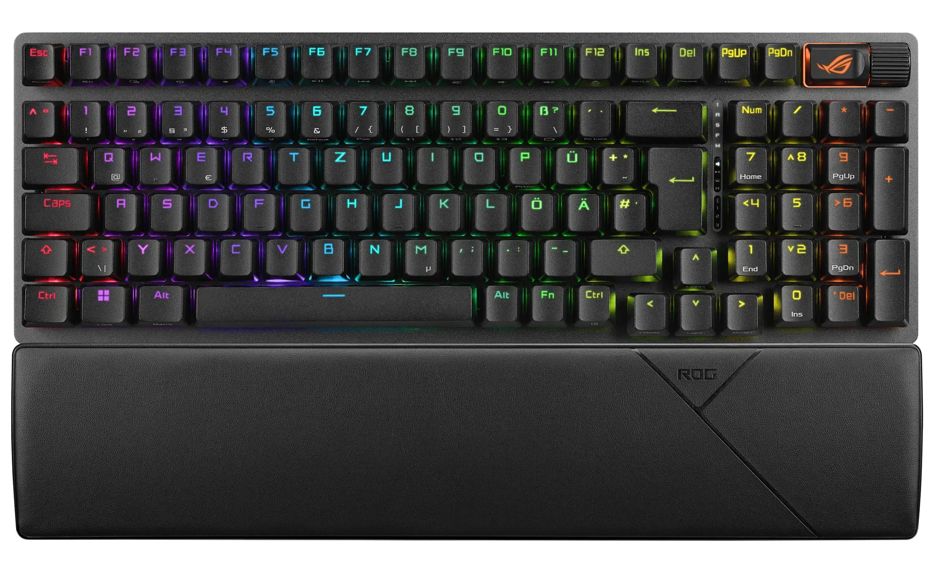 ASUS ROG Strix Scope II 96 Wireless Tastatur Gaming USB + RF Wireless + Bluetooth QWERTZ Deutsch Schwarz ASUS ROG Strix Scope II 96 Wireless Tastatur Gaming USB + RF Wireless + Bluetooth QWERTZ Deutsch Schwarz