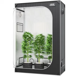 VEVOR Growzelt 122 x 61 x 183 cm Indoor-Growzelt Hydrokultur-Fenstertürablage VEVOR Growzelt 122 x 61 x 183 cm Indoor-Growzelt Hydrokultur-Fenstertürablage