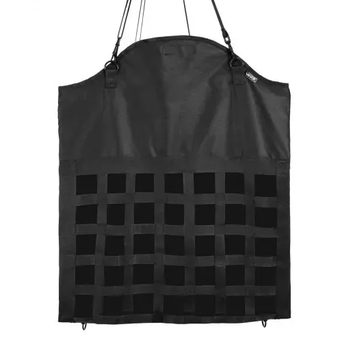 VEVOR Heusack für Pferde,55x18,5x64 cm, 4,6x4,6 cm Maschenweite, Nylonkonstruktion mit PVC-Beschichtung, verstellbare Aufhängegurte & Metallhaken, Heutasche für langsame Futteraufnahme – Bild 8