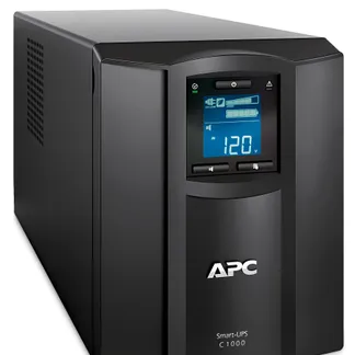 APC Smart-UPS C, Line-Interactive, 1000VA, Tower, 230V, 8x IEC C13 Ausgänge, SmartConnect, USB und serielle Kommunikation, AVR, Grafik-LCD APC Smart-UPS C, Line-Interactive, 1000VA, Tower, 230V, 8x IEC C13 Ausgänge, SmartConnect, USB und serielle Kommunikation, AVR, Grafik-LCD