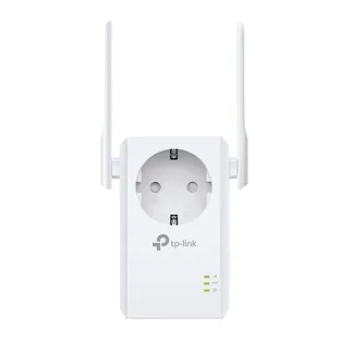 TP-Link 300 Mbit/s-WLAN-Repeater mit integrierter Steckdose TP-Link 300 Mbit/s-WLAN-Repeater mit integrierter Steckdose