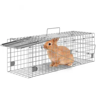 VEVOR Marderfalle 610x203x203mm Lebendfalle verzinkter Eisendraht Kaninchenfalle Tierfalle Drahtfalle Kastenfalle Universal-Fangkäfig für Waschbären Katzen Streifenhörnchen Eichhörnchen VEVOR Marderfalle 610x203x203mm Lebendfalle verzinkter Eisendraht Kaninchenfalle Tierfalle Drahtfalle Kastenfalle Universal-Fangkäfig für Waschbären Katzen Streifenhörnchen Eichhörnchen