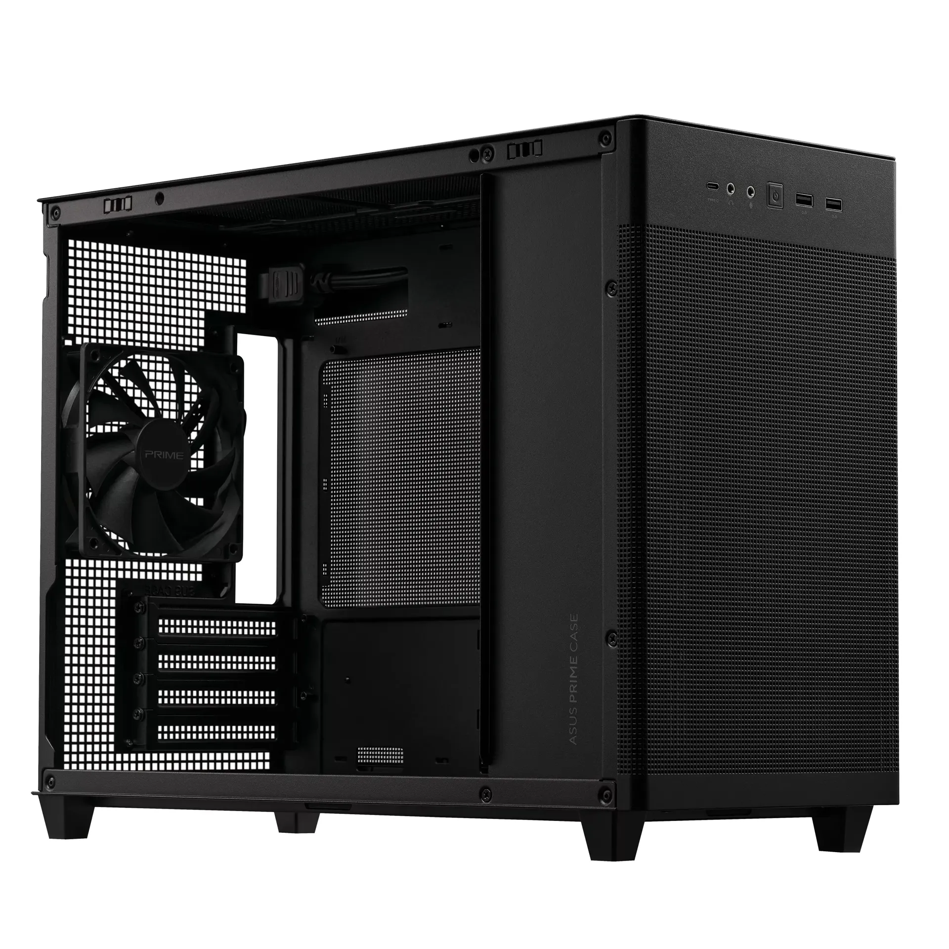 ASUS AP201 PRIME CASE TG Mini Tower Schwarz – Bild 6