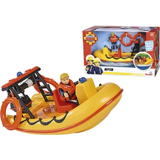 Feuerwehrmann Sam Neptune Boot mit Figur, Spielfahrzeug Feuerwehrmann Sam Neptune Boot mit Figur, Spielfahrzeug