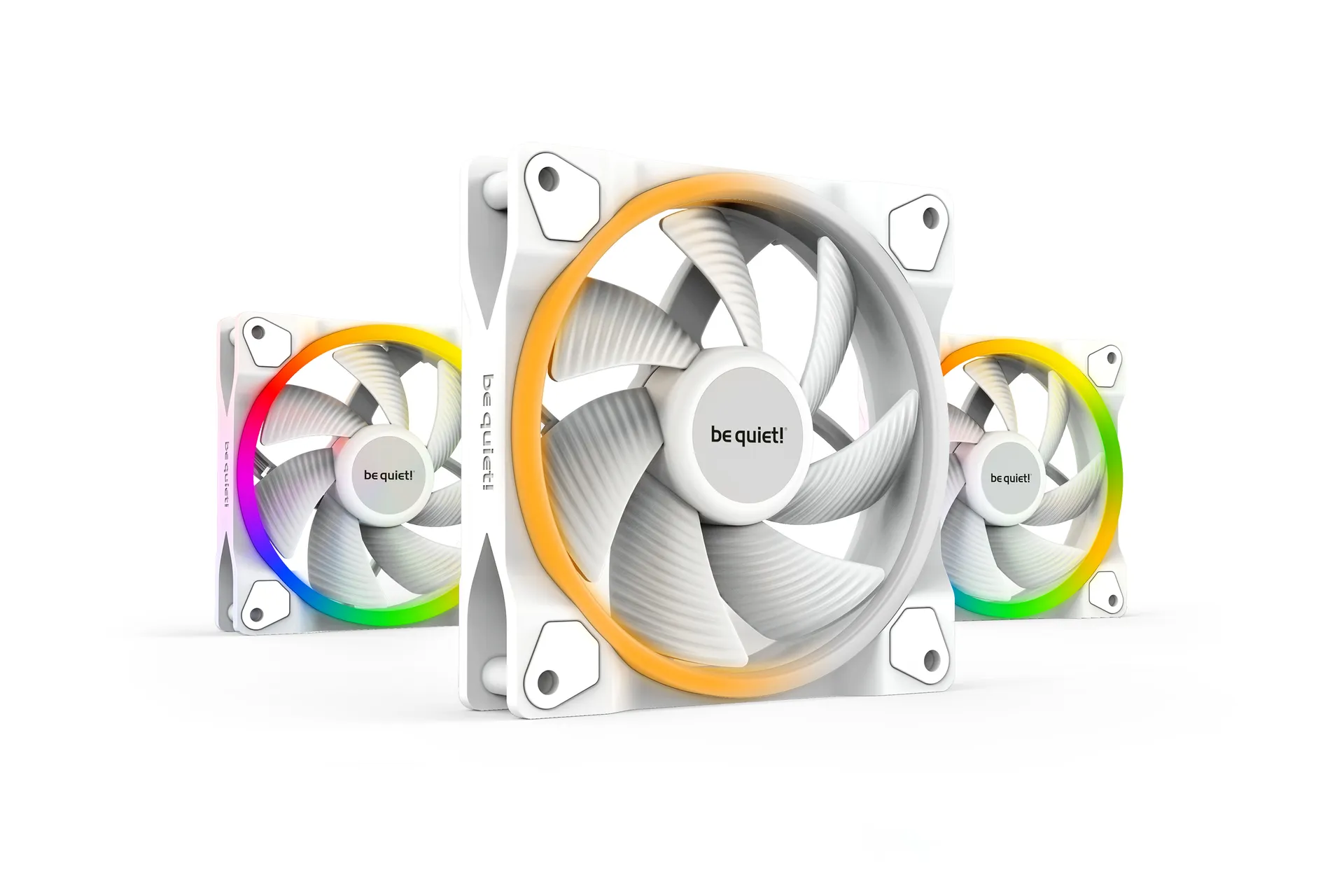 be quiet! Light Wings White | 120mm PWM Triple Pack Computergehäuse Ventilator 12 cm Weiß 3 Stück(e) be quiet! Light Wings White | 120mm PWM Triple Pack Computergehäuse Ventilator 12 cm Weiß 3 Stück(e)