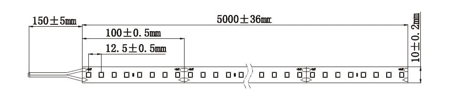Synergy 21 LED Flex Strip 3528 - 80 WW DC24V 60W IP20 CRI>97 – Bild 2