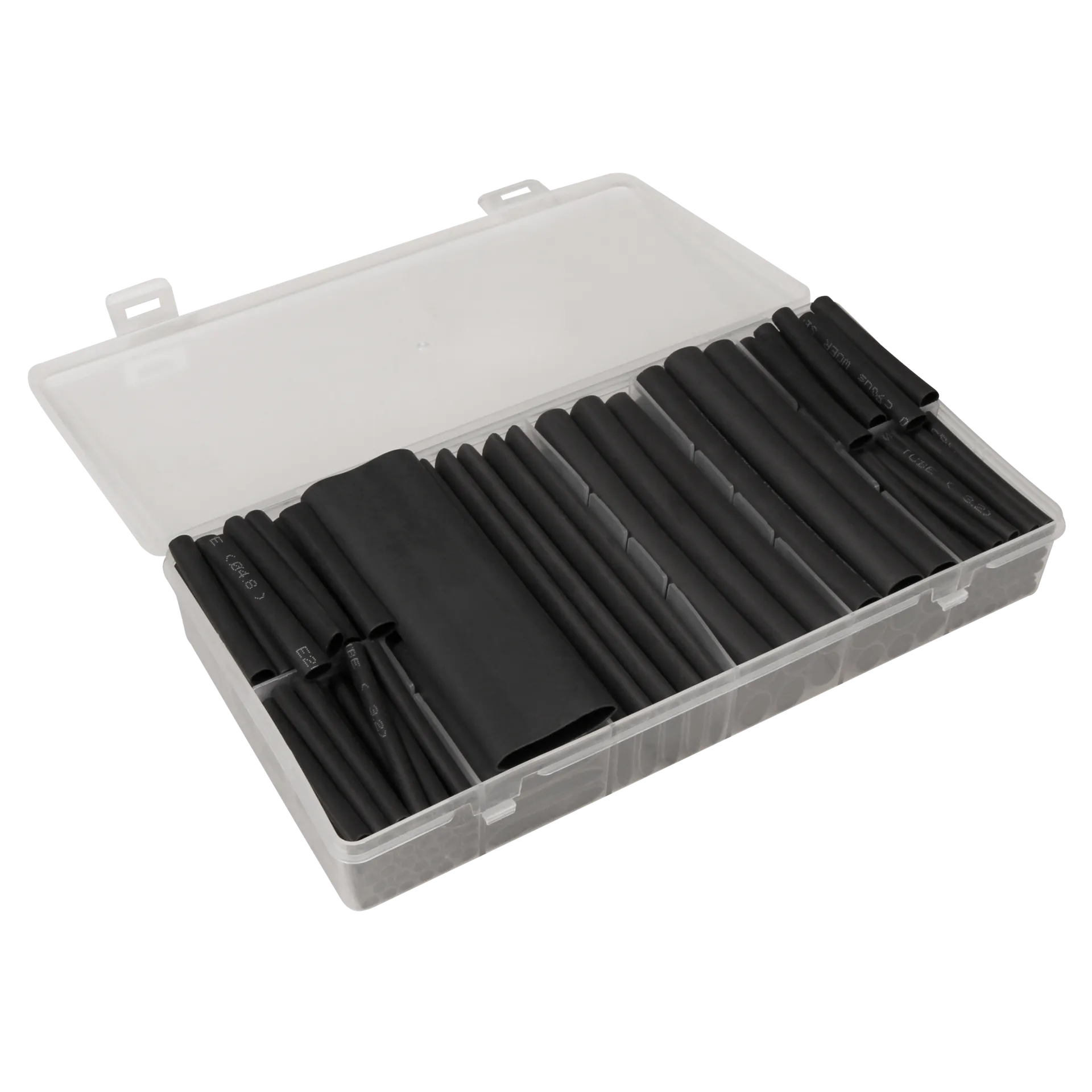 Schrumpfschlauch-Set McPower, 142-teilig in Sortimentsbox, klebend, schwarz Schrumpfschlauch-Set McPower, 142-teilig in Sortimentsbox, klebend, schwarz