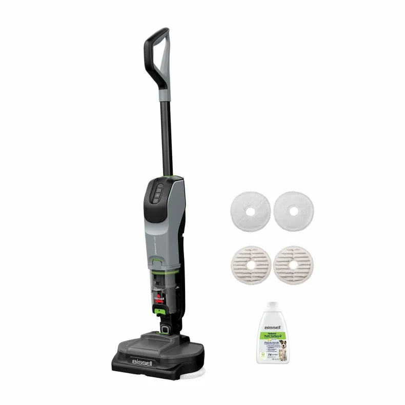 Bissell SpinWave + Vac Pet Pro Stabstaubsauger Akku Trocken&Nass Zyklonal Staubbeutel 0,4 l Schwarz, Grau Bissell SpinWave + Vac Pet Pro Stabstaubsauger Akku Trocken&Nass Zyklonal Staubbeutel 0,4 l Schwarz, Grau