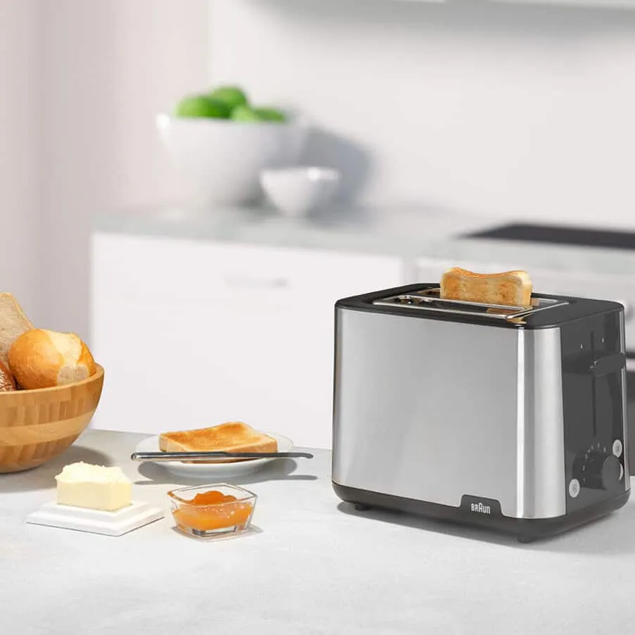 Braun HT101BI-HT1510BK 8 2 Scheibe(n) 900 W Schwarz, Edelstahl – Bild 3