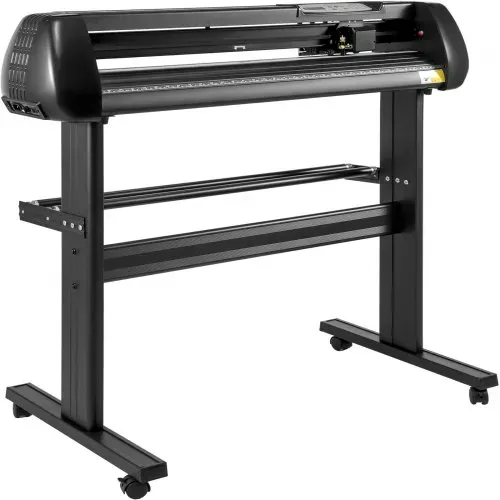 VEVOR Schneideplotter, Plottermaschine Max. 720 mm Papiervorschub, Vinyl Schneideplotter, Folienplotter, Vinyl Schneideplotter Maschine, Schnittgenauigkeit 0,01 mm, Hobby Plotter, 3 Klingen Inkl. – Bild 8