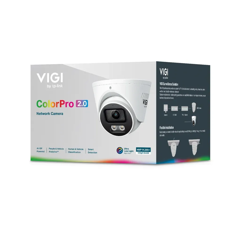 TP-Link – 4MP Full-Color Turret Network Camera InSight S445 (4mm) – Bild 6