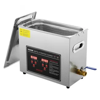 VEVOR Ultraschallreiniger Ultraschall Edelstahl-Reinigungsgerät 300 W, 6 L Ultraschallreinigungsgerät mit Digitaler Anzeige 0-30 Min, Reinigung Ultraschall für Schmuck, Brillen, Uhren usw. VEVOR Ultraschallreiniger Ultraschall Edelstahl-Reinigungsgerät 300 W, 6 L Ultraschallreinigungsgerät mit Digitaler Anzeige 0-30 Min, Reinigung Ultraschall für Schmuck, Brillen, Uhren usw.