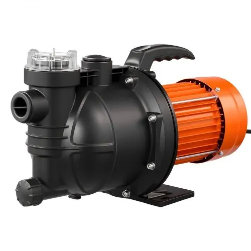 VEVOR Gartenpumpe, 1300 W, 230 V, max. Fördermenge 4800 L/h, PP Bewässerungspumpe mit 48 m Förderhöhe, Überhitzungsschutz, Europäische Spannungsnormen, für Gartenbewässerung &-bewässerung – Bild 9