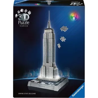 3D Puzzle Iconics: Empire State Building – mit Licht 3D Puzzle Iconics: Empire State Building – mit Licht