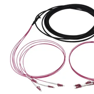 LWL-Kabel, Trunkkabel U-DQ(ZN)BH 4G 50/125, LC/LC OM4 10m, Ring, Synergy21 LWL-Kabel, Trunkkabel U-DQ(ZN)BH 4G 50/125, LC/LC OM4 10m, Ring, Synergy21