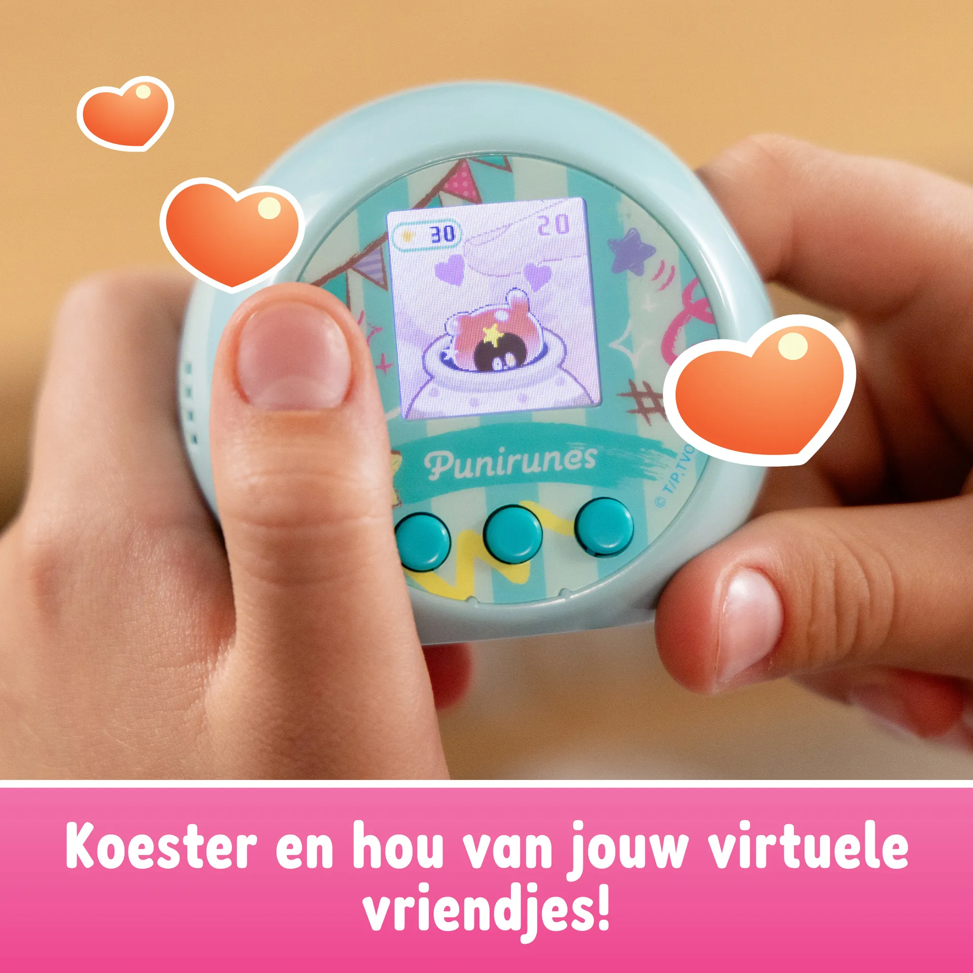 Punirunes - Interaktives digitales Spielzeug mit LED Display – Bild 4