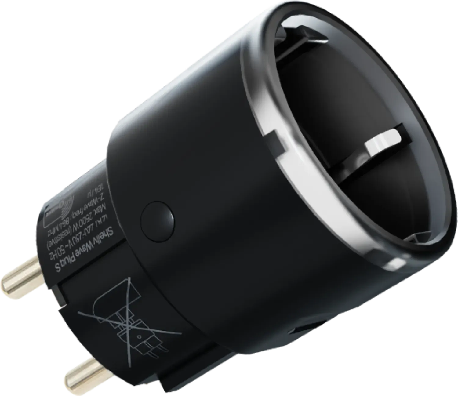 Shelly · Unterputz · „Wave Plug S Black LR“ · Z-Wave Shelly · Unterputz · „Wave Plug S Black LR“ · Z-Wave