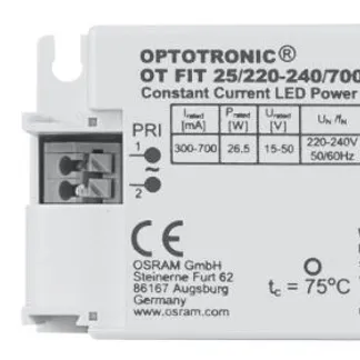 Osram Netzteil – CC Driver 300~700mA, 15~50V Osram Netzteil – CC Driver 300~700mA, 15~50V
