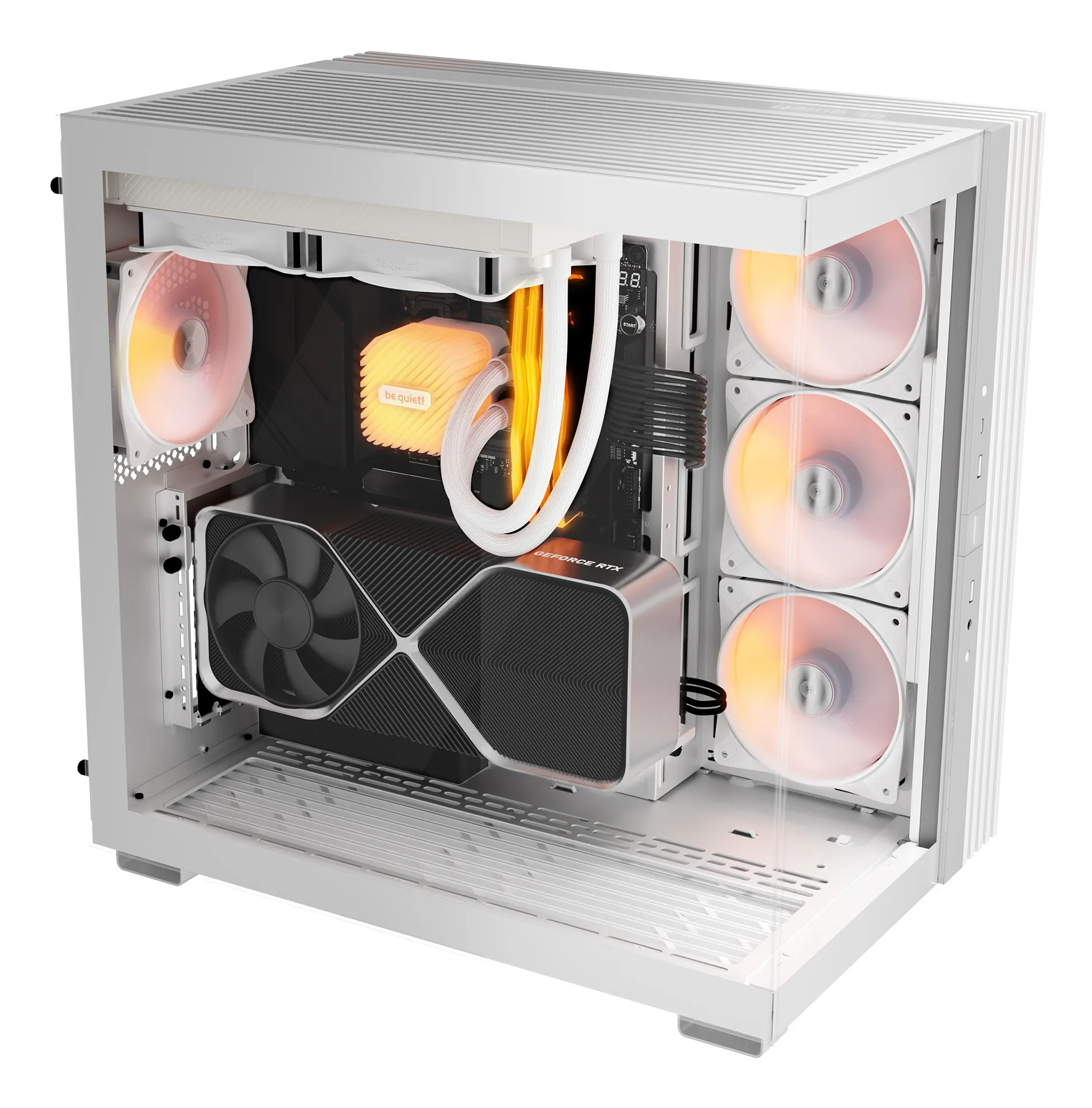 be quiet! LIGHT BASE 600 DX White Midi Tower Weiß – Bild 3